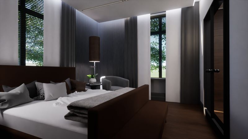 sypialnia-w-brązach-i-szarości